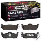 Dynamite Friction 1400-1041-00 Disc Brake Pad Set - Rear - view 4
