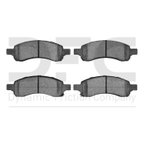 Dynamite Friction 1400-1169-00 Disc Brake Pad Set - Front - view 1