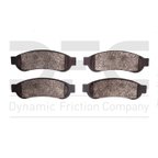 Dynamite Friction 1400-1334-00 Disc Brake Pad Set - Rear - view 1