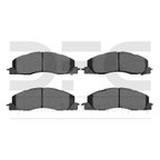 Dynamite Friction 1400-1399-00 Disc Brake Pad Set - Front - view 1
