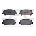 Dynamite Friction 1400-1806-00 Disc Brake Pad Set - Rear - view 2