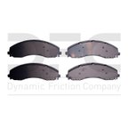Dynamite Friction 1400-2018-00 Disc Brake Pad Set - Front or Rear - view 2