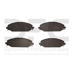 Dynamite Friction 1400-2179-00 Disc Brake Pad Set - Front - view 2
