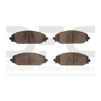 Dynamite Friction 1400-2179-00 Disc Brake Pad Set - Front - view 1