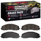 Dynamic Friction 1400-2490-00 Disc Brake Pad Set - Front - view 4