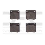 Dynamite Friction 1551-0213-00 Disc Brake Pad Set - Rear - view 1