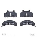 Dynamite Friction 1551-0215-00 Disc Brake Pad Set - Front - view 2