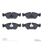 Dynamite Friction 1551-0253-00 Disc Brake Pad Set - Front - view 2