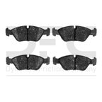 Dynamite Friction 1551-0253-00 Disc Brake Pad Set - Front - view 1