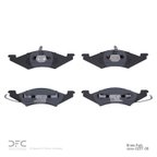 Dynamite Friction 1551-0257-00 Disc Brake Pad Set - Front - view 2