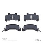 Dynamite Friction 1551-0289-00 Disc Brake Pad Set - Front - view 2