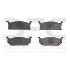 Dynamite Friction 1551-0296-00 Disc Brake Pad Set - Front - view 2