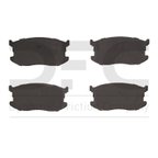 Dynamite Friction 1551-0297-00 Disc Brake Pad Set - Front - view 2