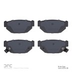 Dynamite Friction 1551-0314-00 Disc Brake Pad Set - Rear - view 2