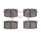 Dynamite Friction 1551-0331-00 Disc Brake Pad Set - Front - view 1