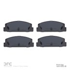 Dynamite Friction 1551-0332-00 Disc Brake Pad Set - Rear - view 2