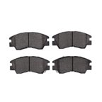 Dynamite Friction 1551-0349-00 Disc Brake Pad Set - Front - view 1