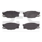 Dynamite Friction 1551-0397-00 Disc Brake Pad Set - Front - view 2