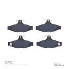 Dynamite Friction 1551-0413-00 Disc Brake Pad Set - Rear - view 2