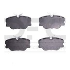 Dynamite Friction 1551-0423-00 Disc Brake Pad Set - Front - view 2