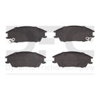 Dynamite Friction 1551-0440-00 Disc Brake Pad Set - Front - view 2