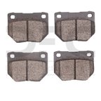 Dynamite Friction 1551-0461-00 Disc Brake Pad Set - Rear - view 1