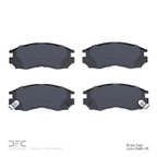 Dynamite Friction 1551-0484-00 Disc Brake Pad Set - Front - view 2