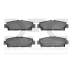 Dynamite Friction 1551-0488-00 Disc Brake Pad Set - Rear - view 1