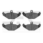 Dynamite Friction 1551-0491-10 Disc Brake Pad Set - Rear - view 1