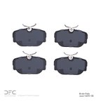 Dynamite Friction 1551-0493-00 Disc Brake Pad Set - Rear - view 2