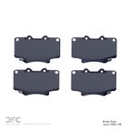 Dynamite Friction 1551-0502-00 Disc Brake Pad Set - Front - view 2
