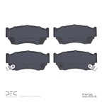 Dynamite Friction 1551-0510-00 Disc Brake Pad Set - Front - view 2