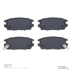Dynamite Friction 1551-0532-00 Disc Brake Pad Set - Rear - view 2
