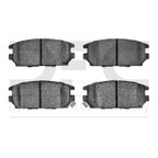 Dynamite Friction 1551-0532-00 Disc Brake Pad Set - Rear - view 1