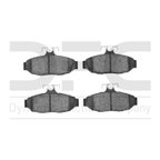 Dynamite Friction 1551-0545-00 Disc Brake Pad Set - Rear - view 1