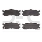 Dynamite Friction 1551-0553-00 Disc Brake Pad Set - Rear - view 2