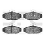 Dynamite Friction 1551-0565-00 Disc Brake Pad Set - Front - view 1