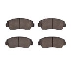 Dynamite Friction 1551-0574-00 Disc Brake Pad Set - Front - view 1