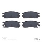 Dynamite Friction 1551-0580-00 Disc Brake Pad Set - Rear - view 2