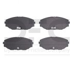 Dynamite Friction 1551-0587-00 Disc Brake Pad Set - Front - view 2