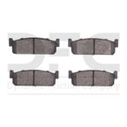 Dynamite Friction 1551-0588-00 Disc Brake Pad Set - Rear - view 1