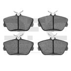 Dynamite Friction 1551-0598-00 Disc Brake Pad Set - Front - view 1