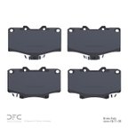 Dynamite Friction 1551-0611-00 Disc Brake Pad Set - Front - view 2