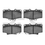 Dynamite Friction 1551-0611-00 Disc Brake Pad Set - Front - view 1