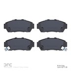 Dynamite Friction 1551-0617-00 Disc Brake Pad Set - Front - view 2
