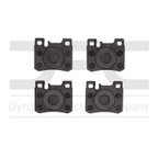 Dynamite Friction 1551-0620-00 Disc Brake Pad Set - Rear - view 2