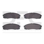 Dynamite Friction 1551-0622-00 Disc Brake Pad Set - Rear - view 2