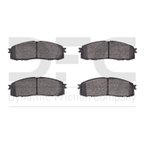 Dynamite Friction 1551-0622-00 Disc Brake Pad Set - Rear - view 1