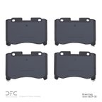 Dynamite Friction 1551-0629-00 Disc Brake Pad Set - Front - view 2
