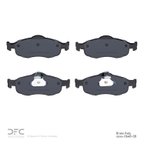 Dynamite Friction 1551-0648-00 Disc Brake Pad Set - Front - view 2